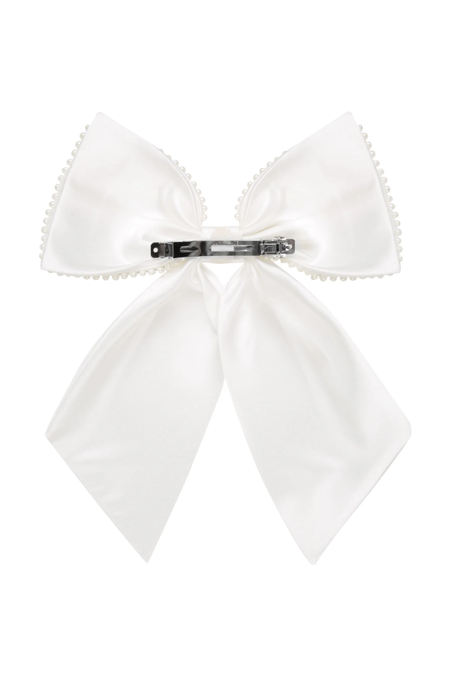 Beverly Bridal Bow - White - Image 6