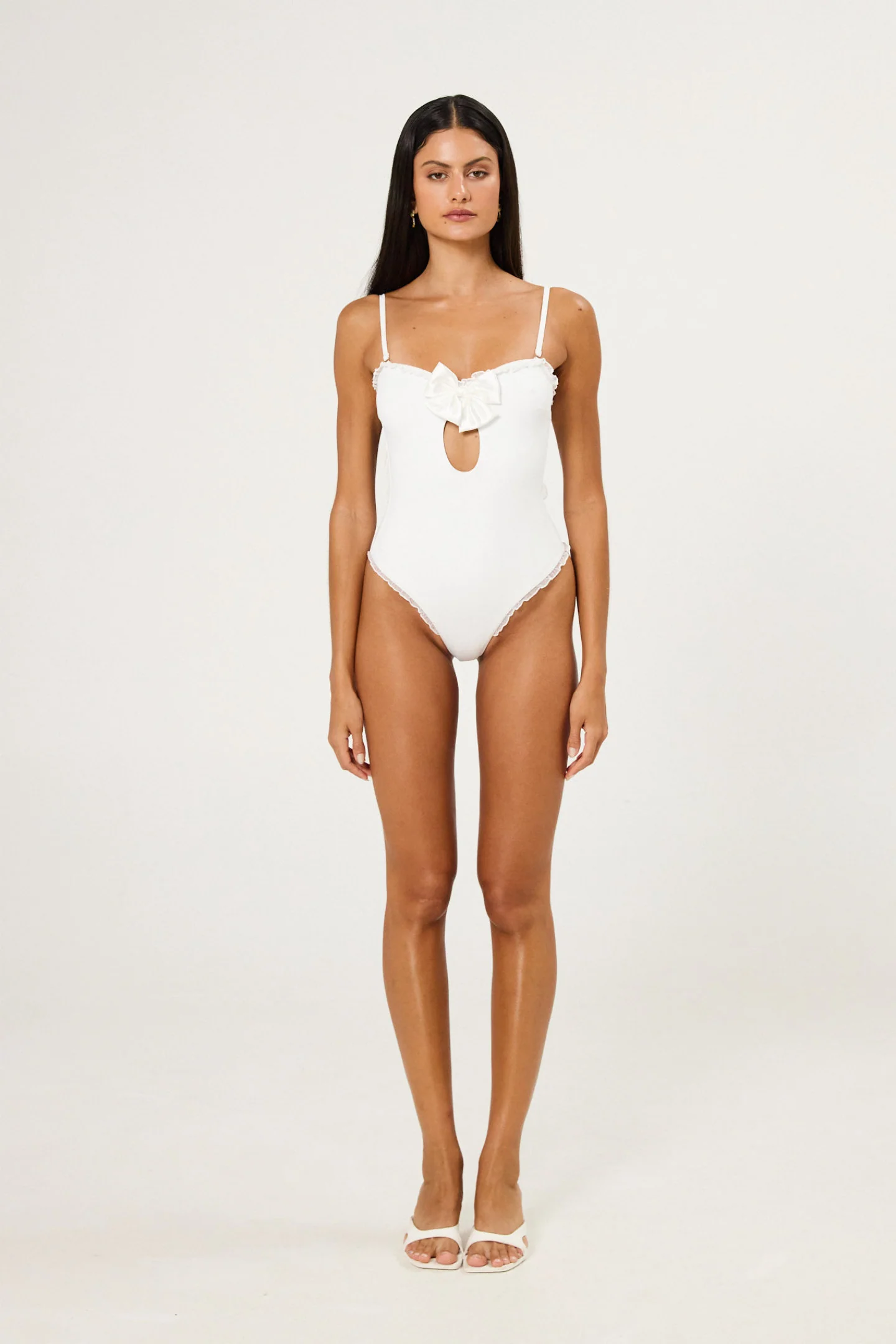 Camilla One Piece - White | Full Coverage - Image 3