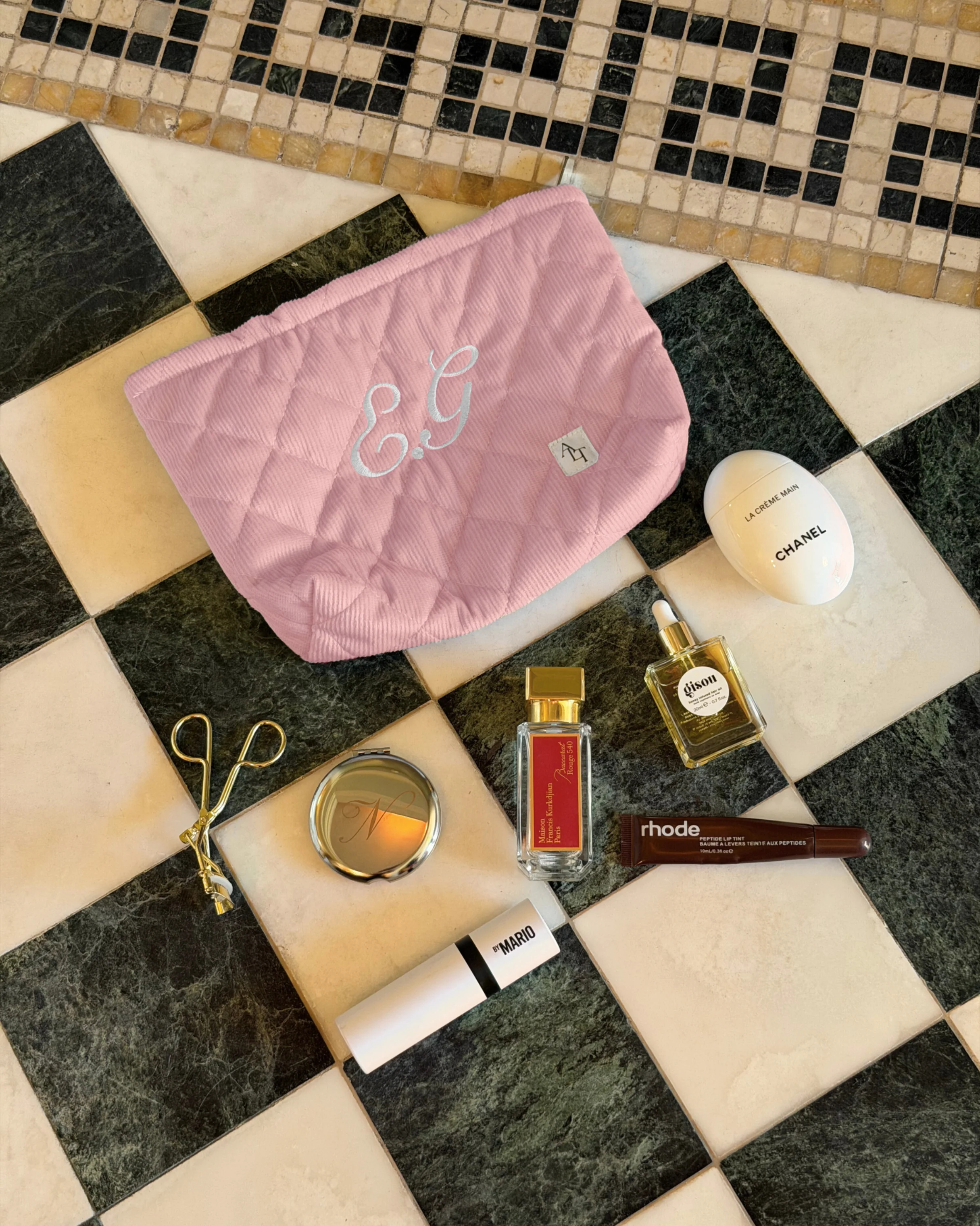 Elise Cosmetics Case - Pink - Image 4