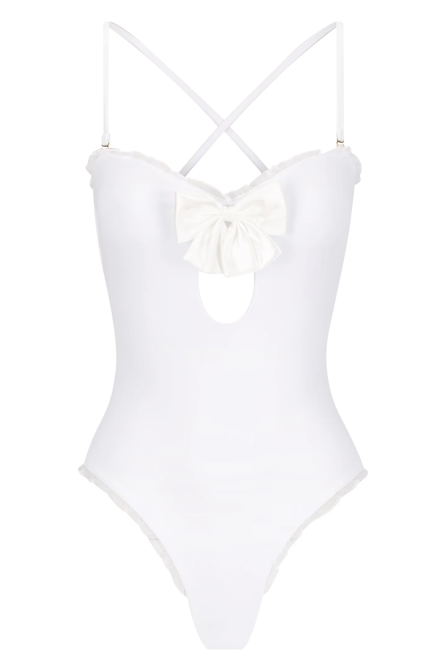 Camilla One Piece - White | Full Coverage - Image 10