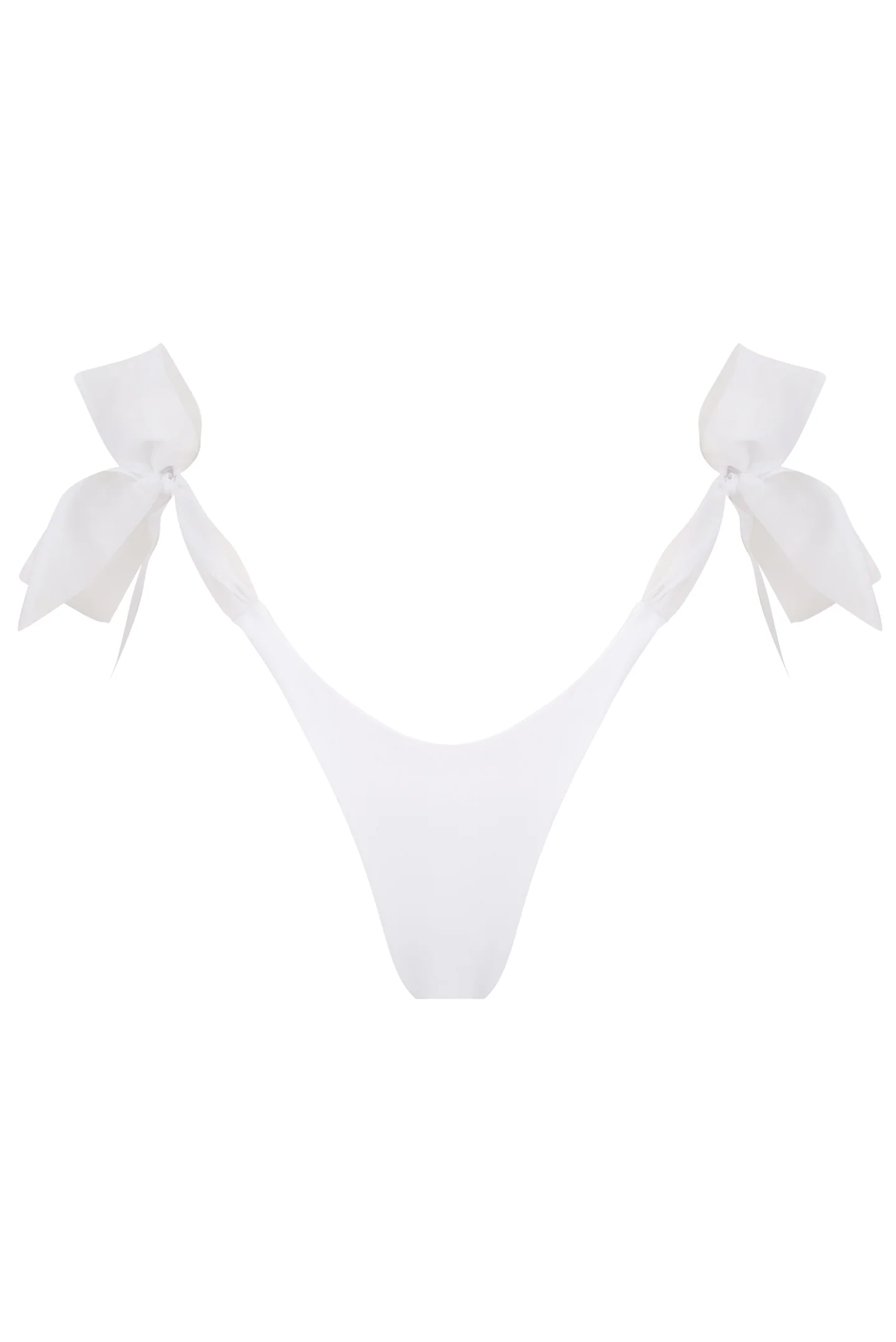 Irina Veil Tie Side Bottom - White - Image 5