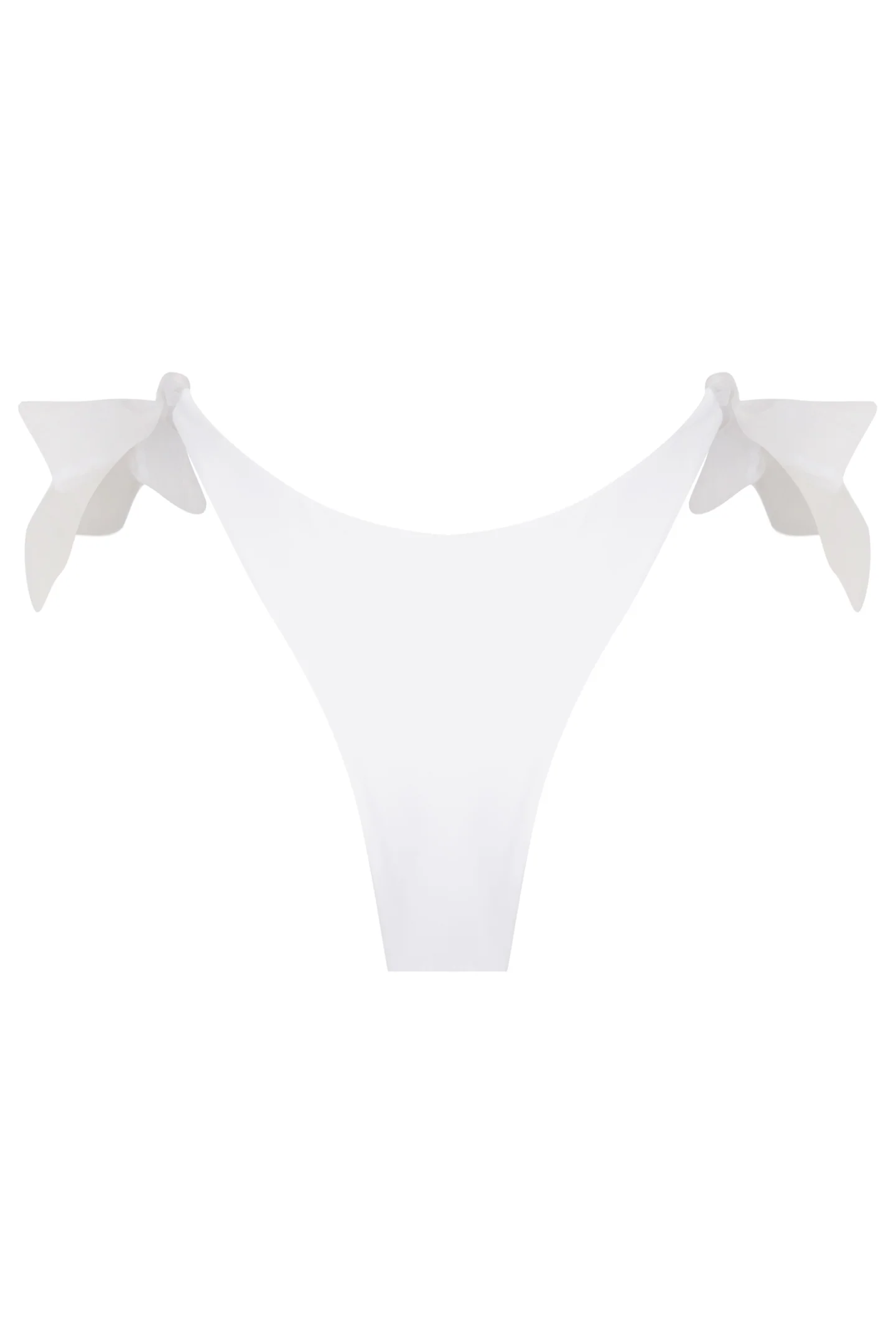 Irina Veil Tie Side Bottom - White - Image 6