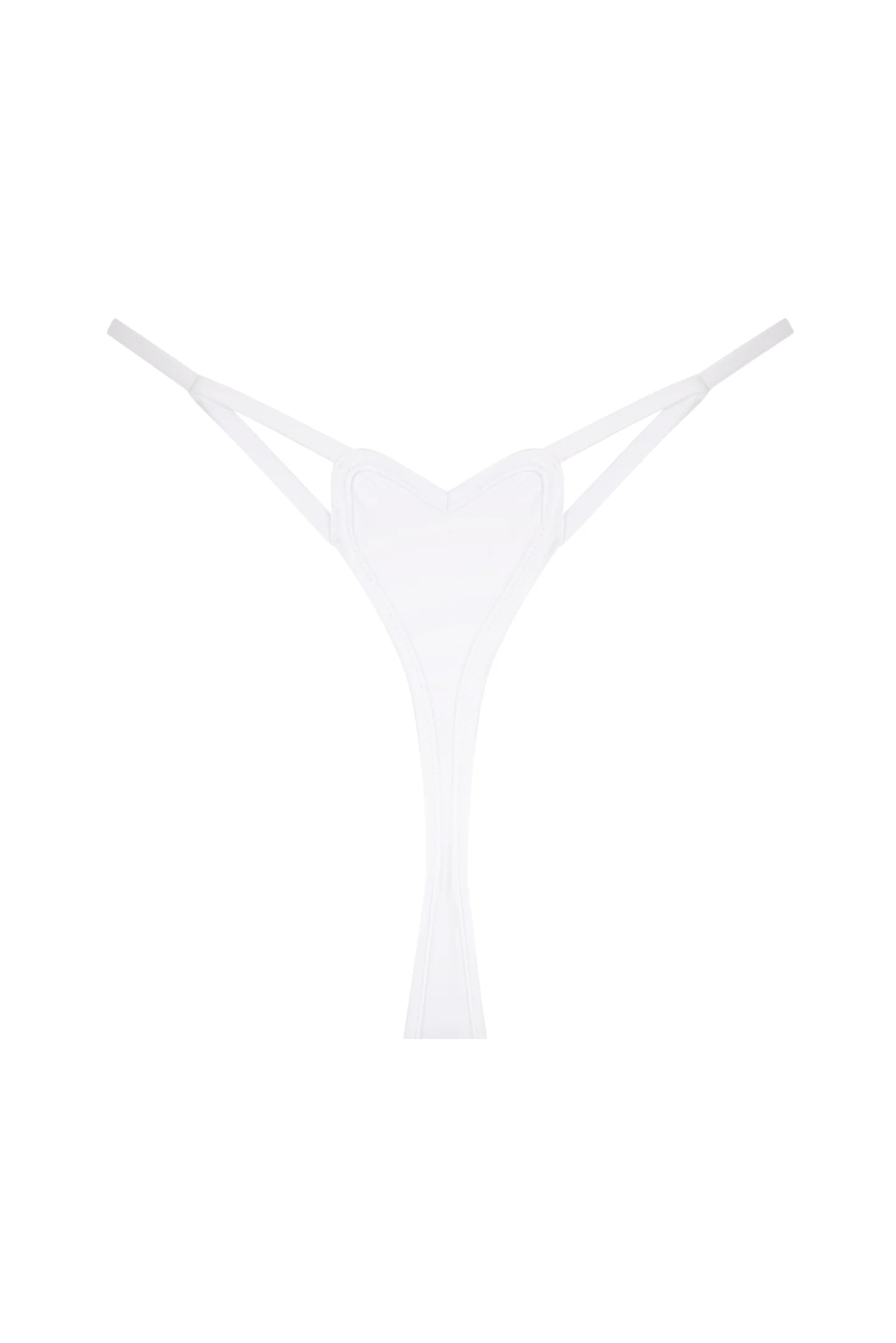 Tesoro Heart Bottom - White - Image 8