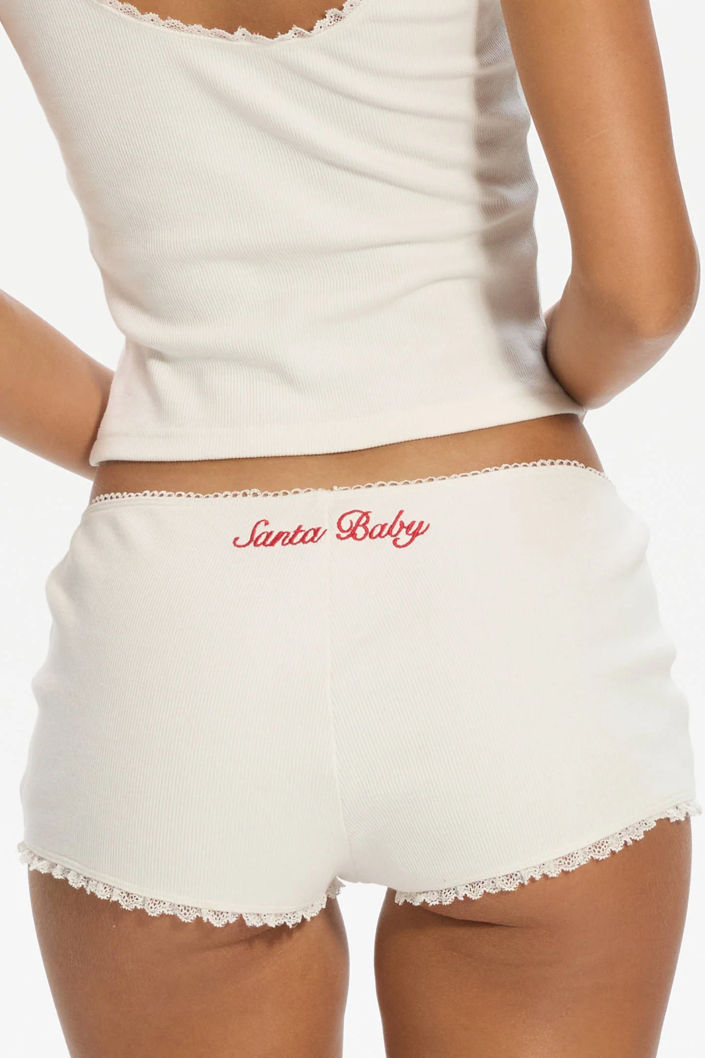 Romy Short - White - Image 7